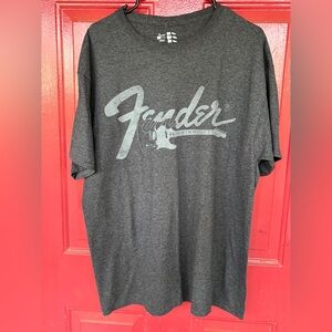 Fender Gray Men's T-Shirt NWOT. Size Large